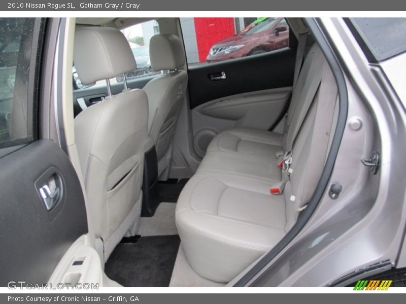  2010 Rogue SL Gray Interior