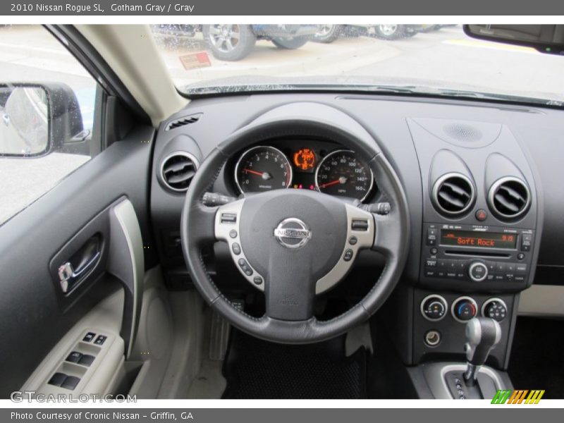 Gotham Gray / Gray 2010 Nissan Rogue SL