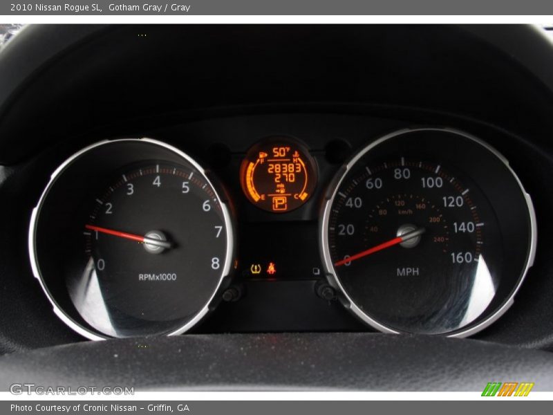 Gotham Gray / Gray 2010 Nissan Rogue SL