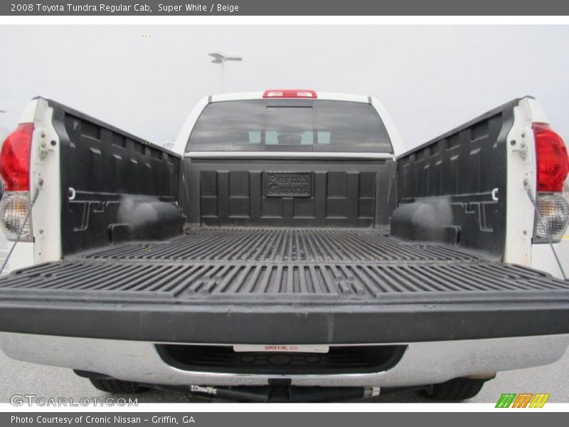 Super White / Beige 2008 Toyota Tundra Regular Cab