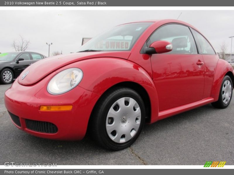 Salsa Red / Black 2010 Volkswagen New Beetle 2.5 Coupe