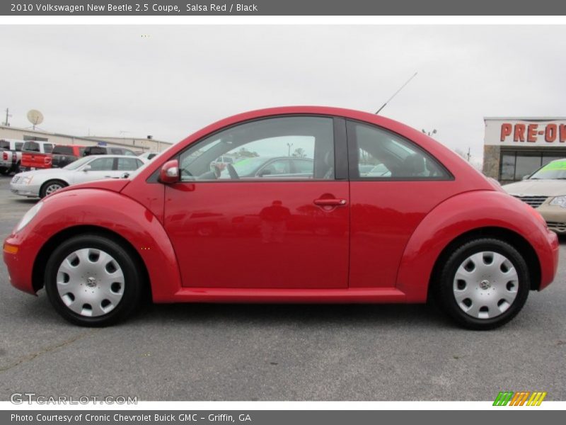 Salsa Red / Black 2010 Volkswagen New Beetle 2.5 Coupe