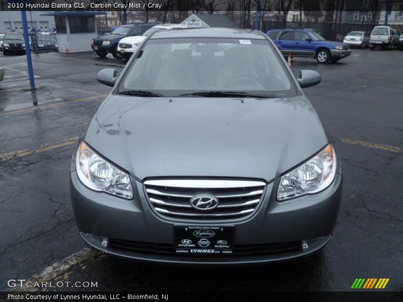 Carbon Gray Mist / Gray 2010 Hyundai Elantra GLS