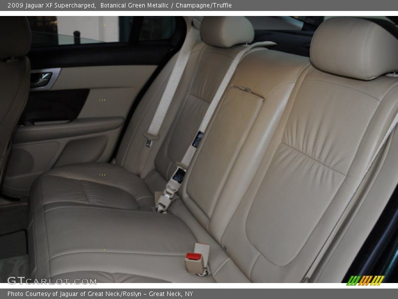 Botanical Green Metallic / Champagne/Truffle 2009 Jaguar XF Supercharged