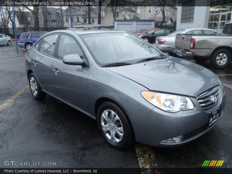 Carbon Gray Mist / Gray 2010 Hyundai Elantra GLS