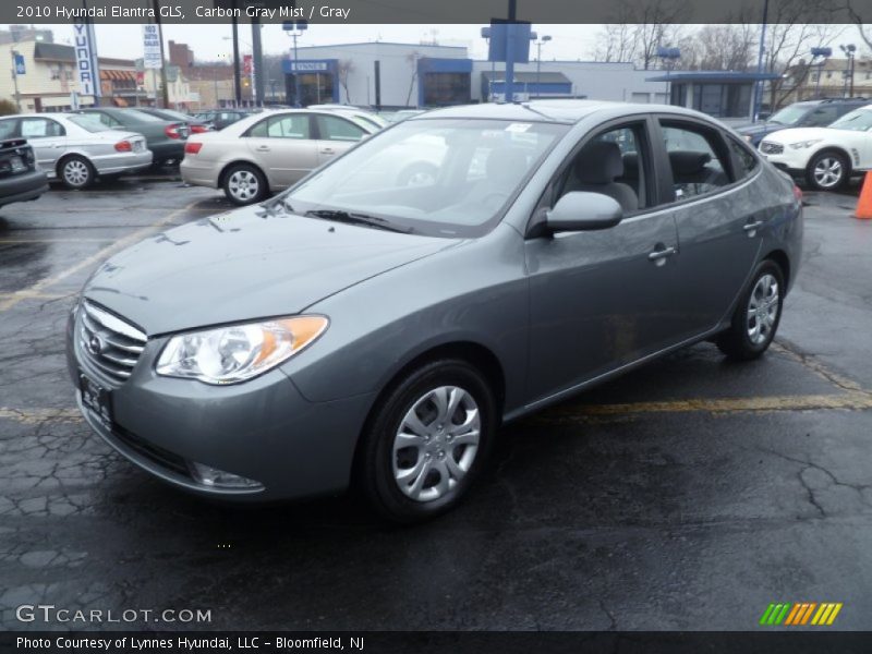Carbon Gray Mist / Gray 2010 Hyundai Elantra GLS
