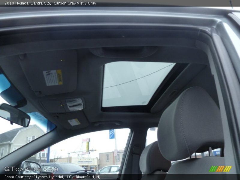 Carbon Gray Mist / Gray 2010 Hyundai Elantra GLS