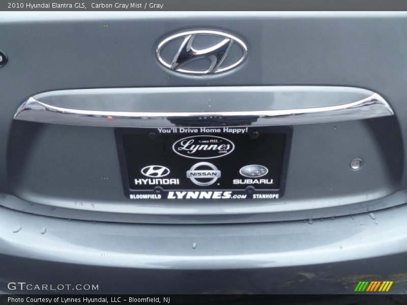 Carbon Gray Mist / Gray 2010 Hyundai Elantra GLS