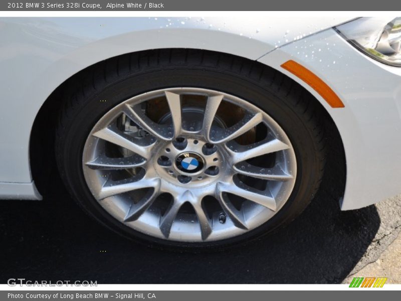 Alpine White / Black 2012 BMW 3 Series 328i Coupe