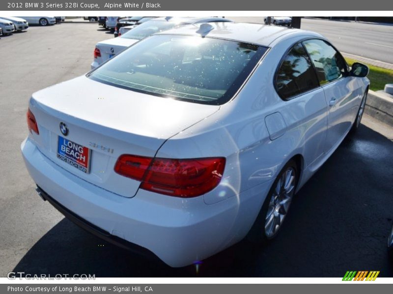 Alpine White / Black 2012 BMW 3 Series 328i Coupe