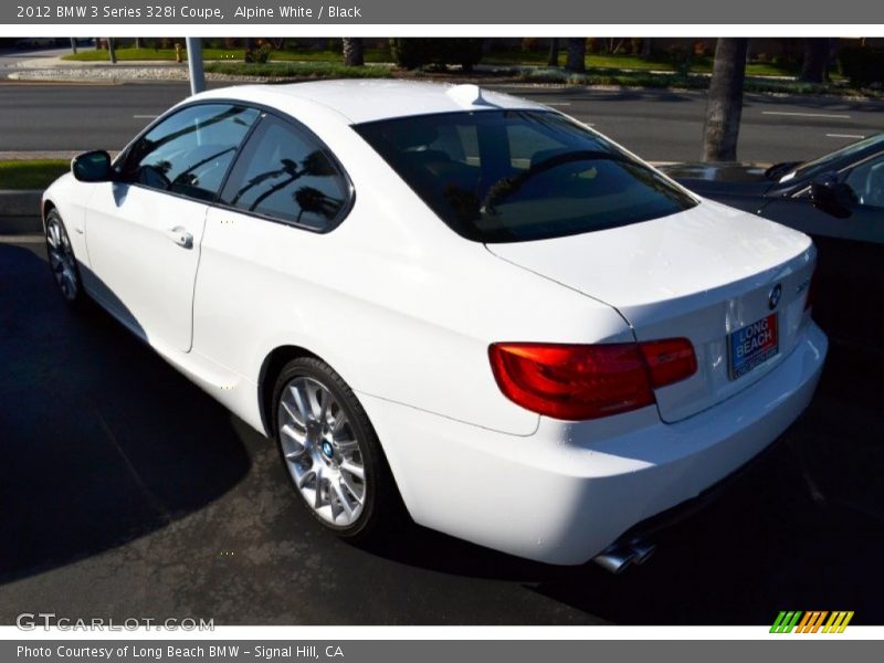 Alpine White / Black 2012 BMW 3 Series 328i Coupe