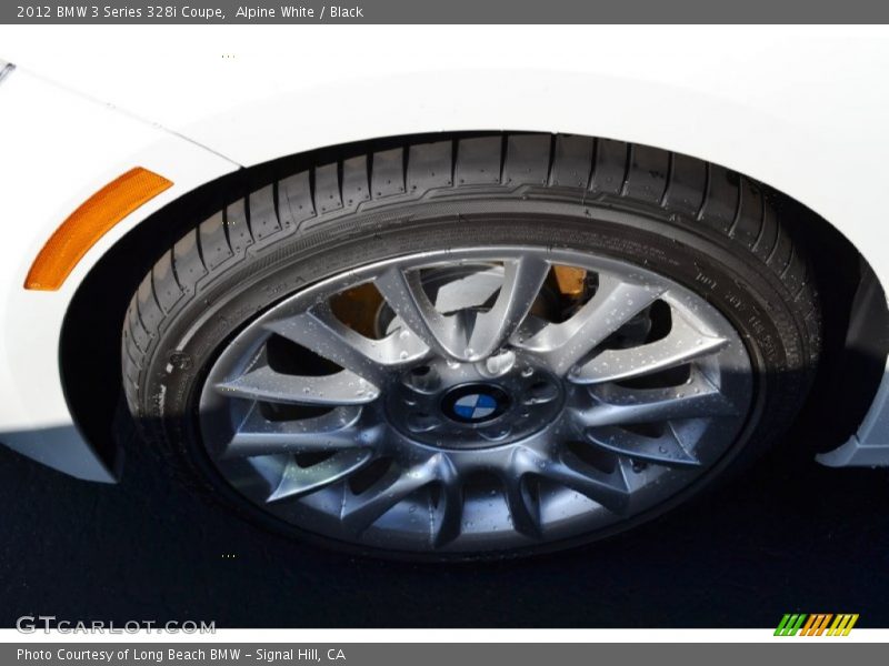 Alpine White / Black 2012 BMW 3 Series 328i Coupe