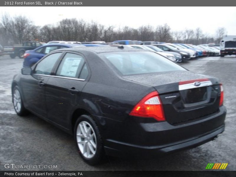 Black / Charcoal Black 2012 Ford Fusion SEL