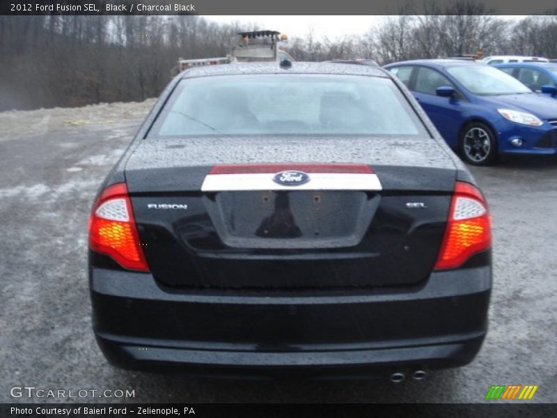 Black / Charcoal Black 2012 Ford Fusion SEL