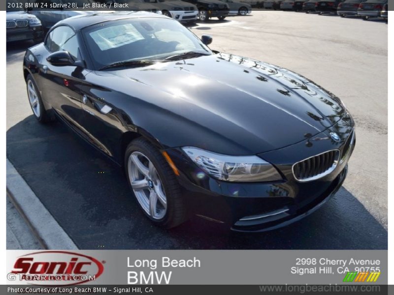 Jet Black / Black 2012 BMW Z4 sDrive28i