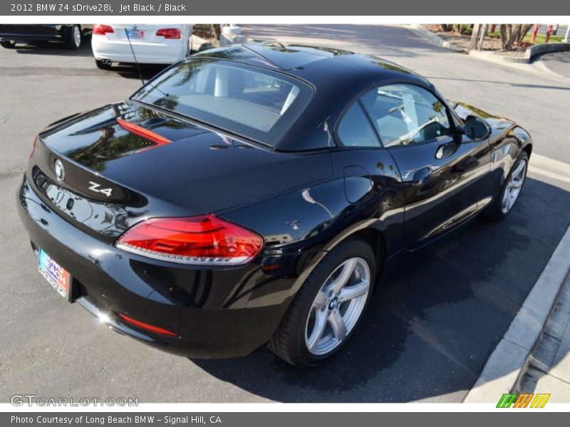 Jet Black / Black 2012 BMW Z4 sDrive28i