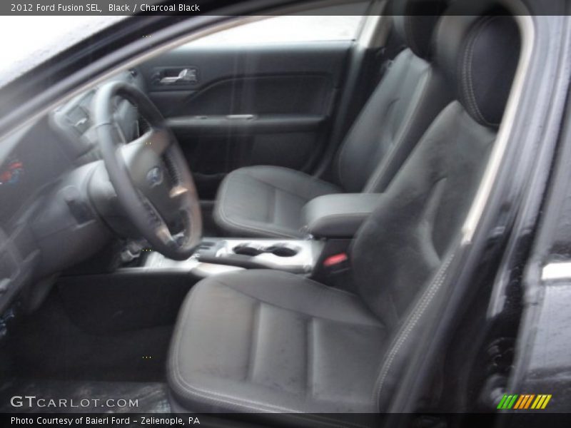 Black / Charcoal Black 2012 Ford Fusion SEL