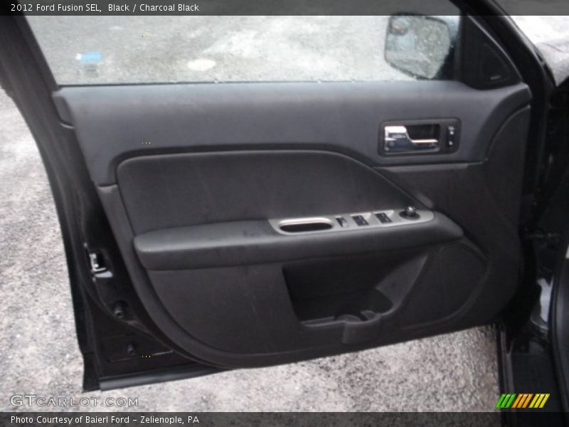 Black / Charcoal Black 2012 Ford Fusion SEL