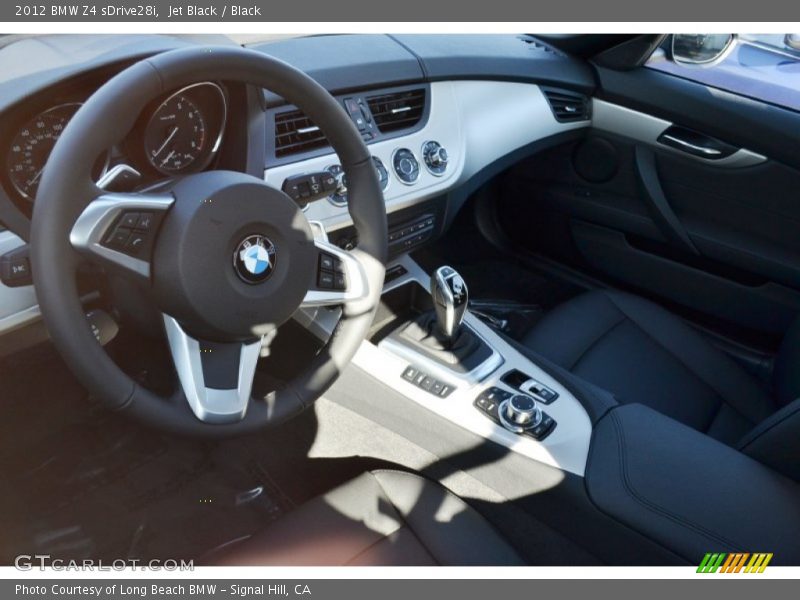 Jet Black / Black 2012 BMW Z4 sDrive28i