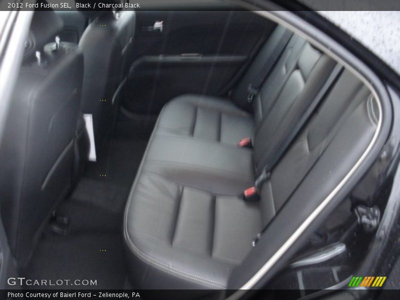Black / Charcoal Black 2012 Ford Fusion SEL