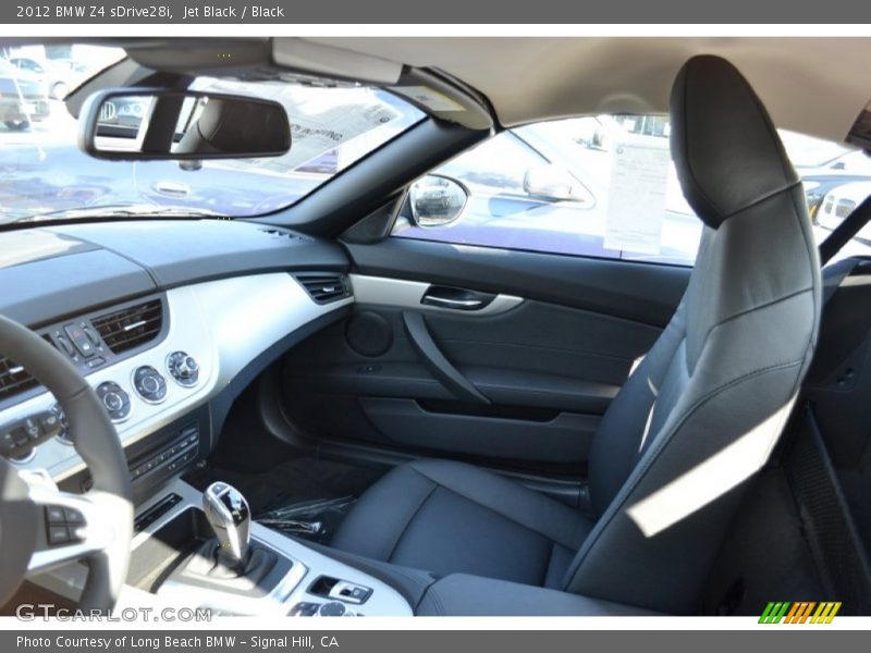 Jet Black / Black 2012 BMW Z4 sDrive28i