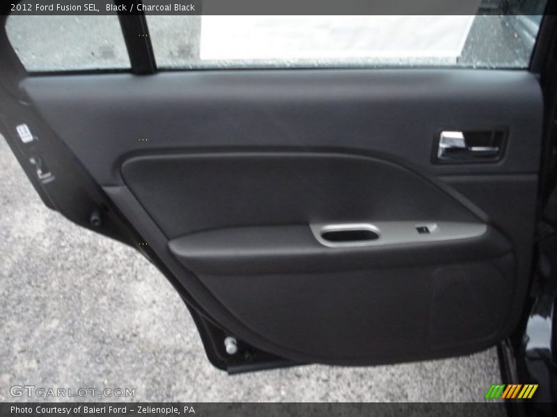 Black / Charcoal Black 2012 Ford Fusion SEL