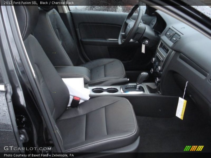 Black / Charcoal Black 2012 Ford Fusion SEL