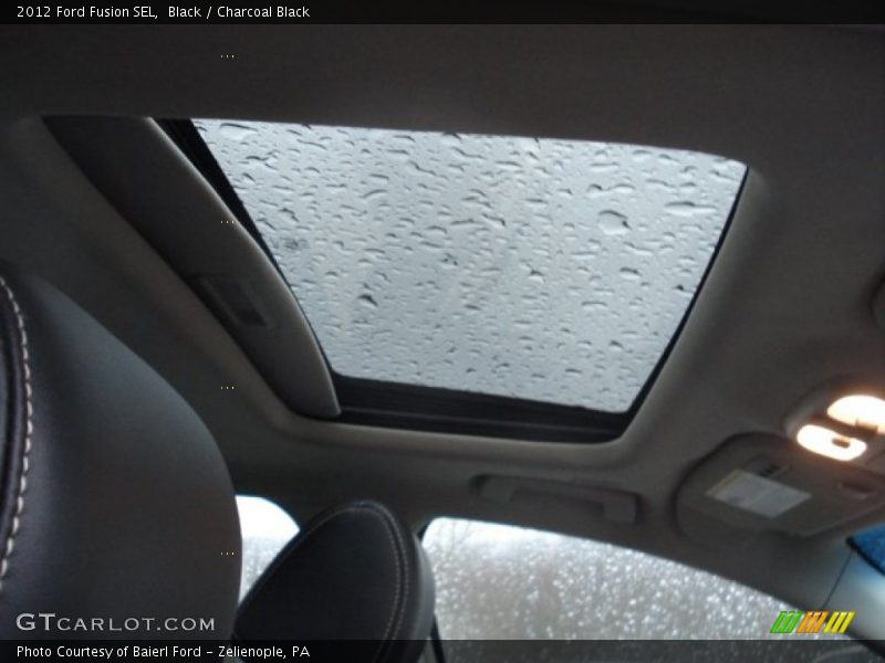 Black / Charcoal Black 2012 Ford Fusion SEL