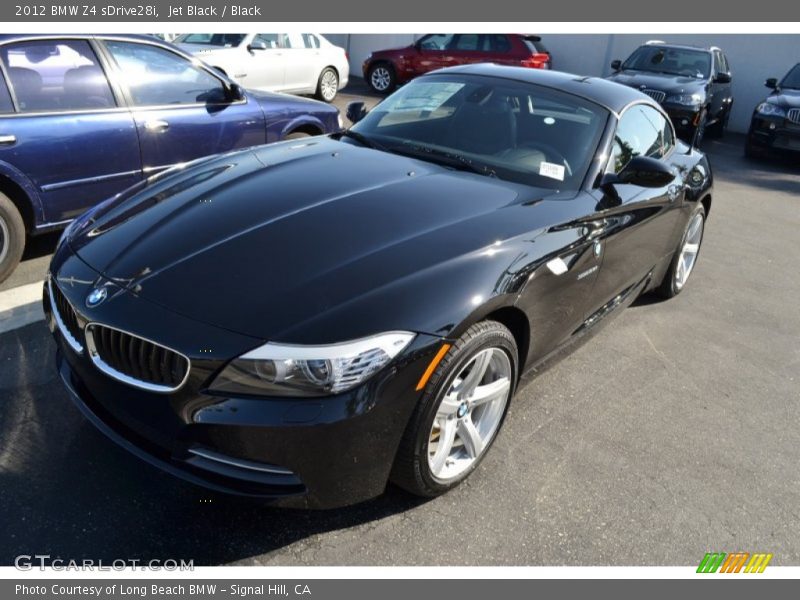 Jet Black / Black 2012 BMW Z4 sDrive28i