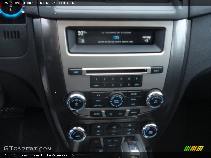 Black / Charcoal Black 2012 Ford Fusion SEL