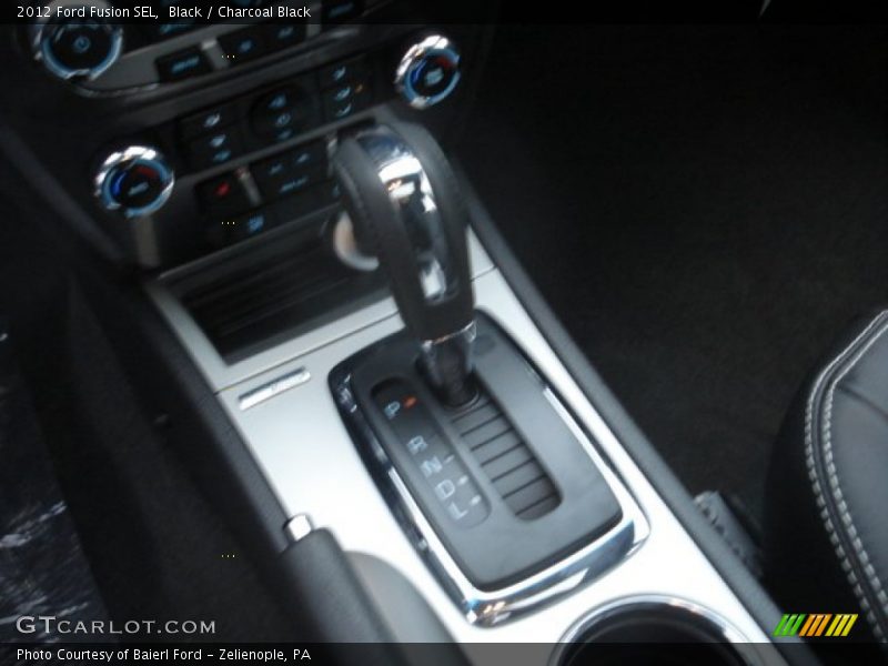 Black / Charcoal Black 2012 Ford Fusion SEL