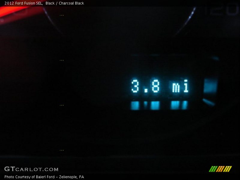 Black / Charcoal Black 2012 Ford Fusion SEL