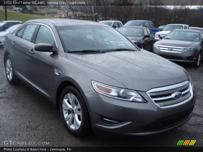 Sterling Grey / Light Stone 2012 Ford Taurus SEL AWD