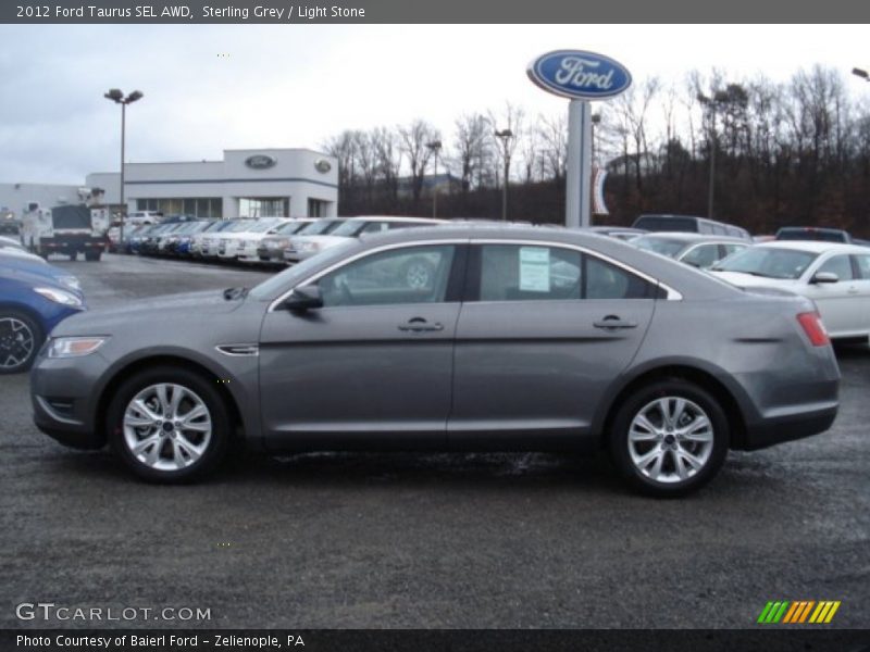 Sterling Grey / Light Stone 2012 Ford Taurus SEL AWD