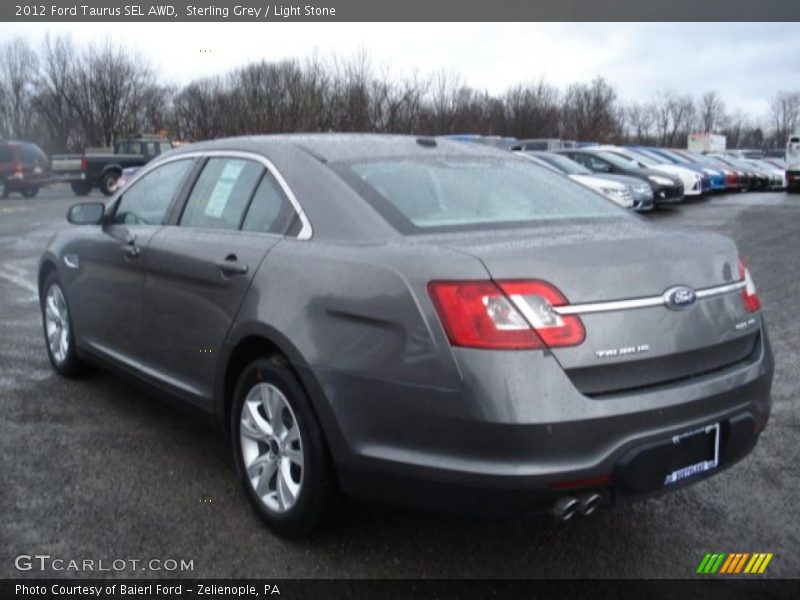 Sterling Grey / Light Stone 2012 Ford Taurus SEL AWD