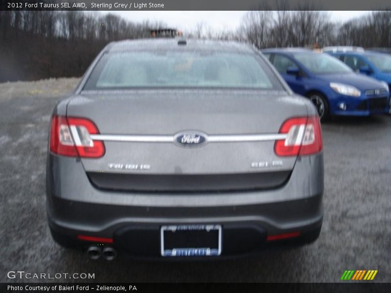 Sterling Grey / Light Stone 2012 Ford Taurus SEL AWD