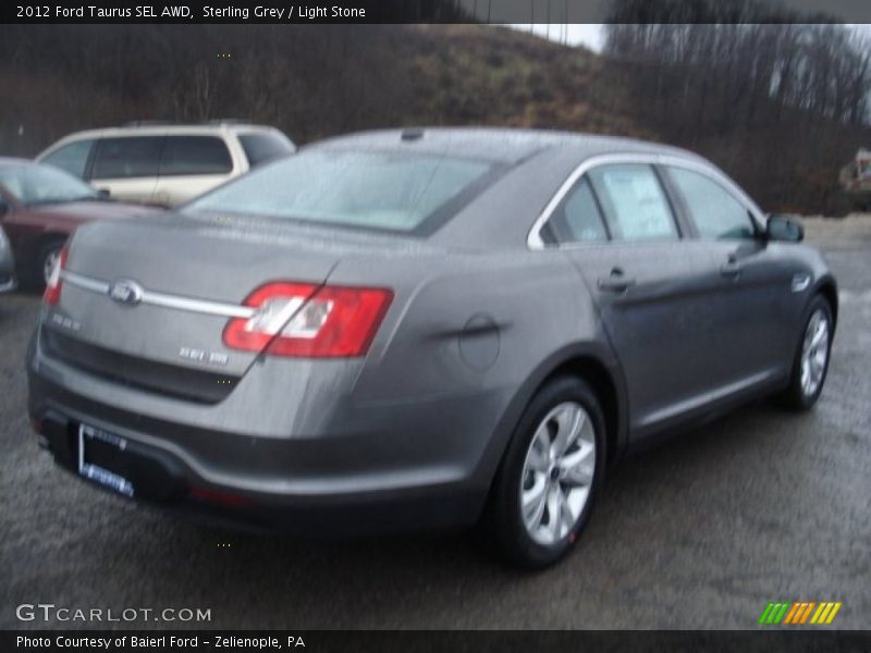 Sterling Grey / Light Stone 2012 Ford Taurus SEL AWD