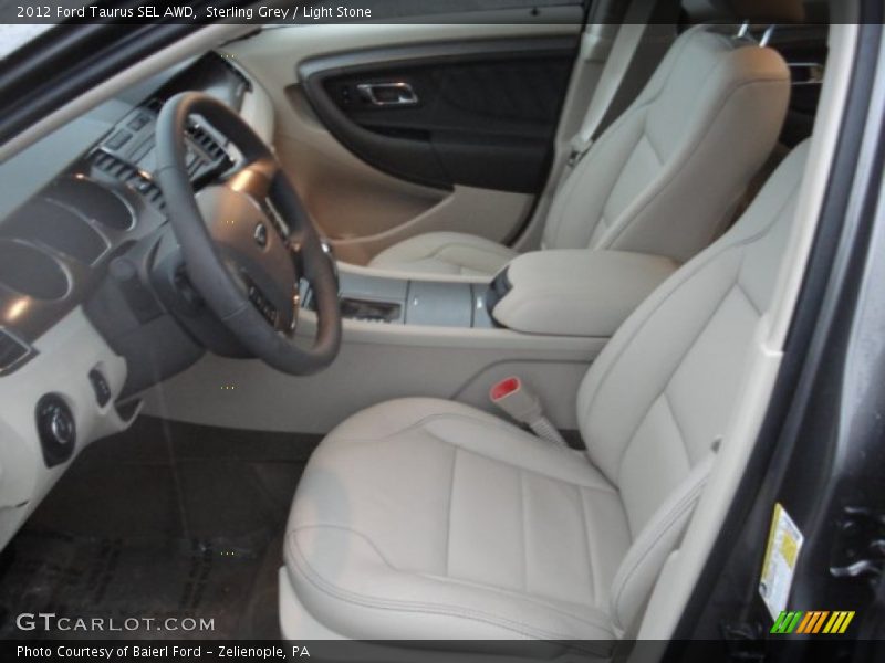 Sterling Grey / Light Stone 2012 Ford Taurus SEL AWD