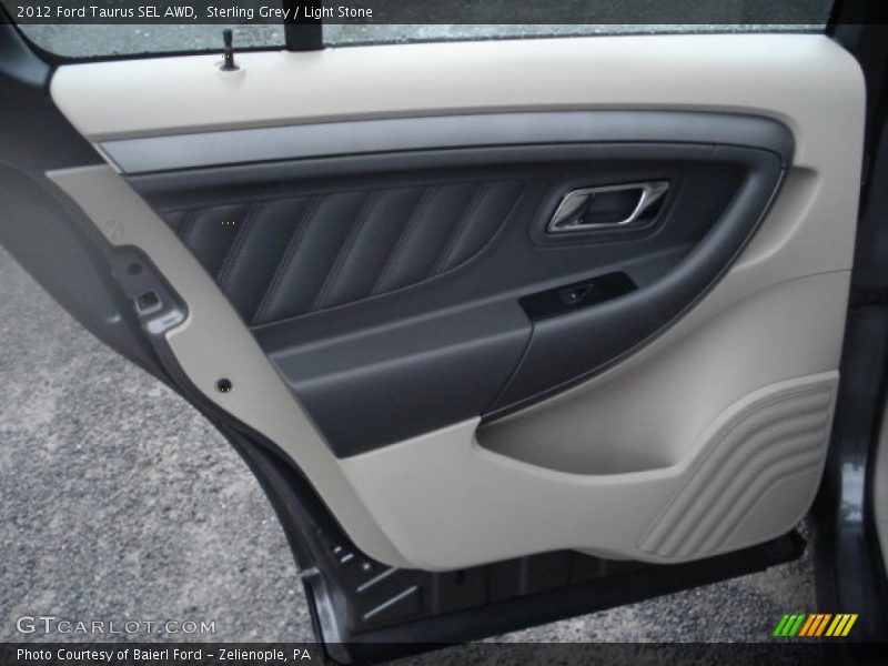 Sterling Grey / Light Stone 2012 Ford Taurus SEL AWD