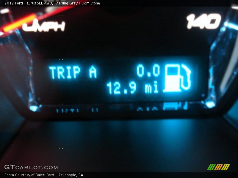 Sterling Grey / Light Stone 2012 Ford Taurus SEL AWD
