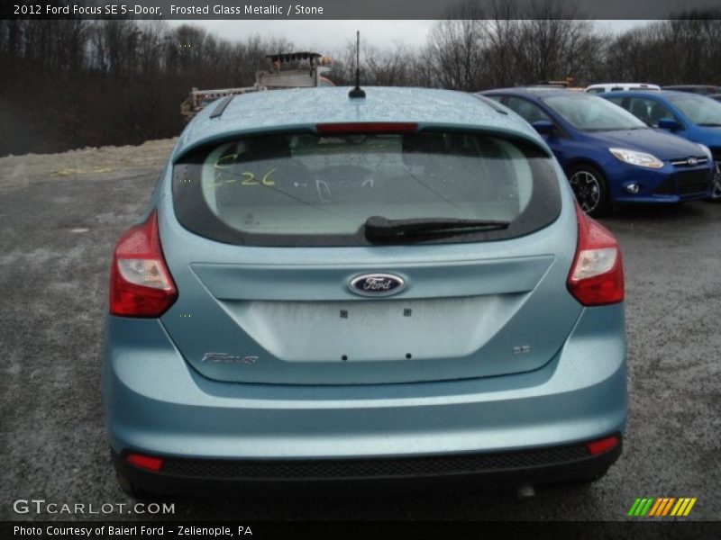 Frosted Glass Metallic / Stone 2012 Ford Focus SE 5-Door