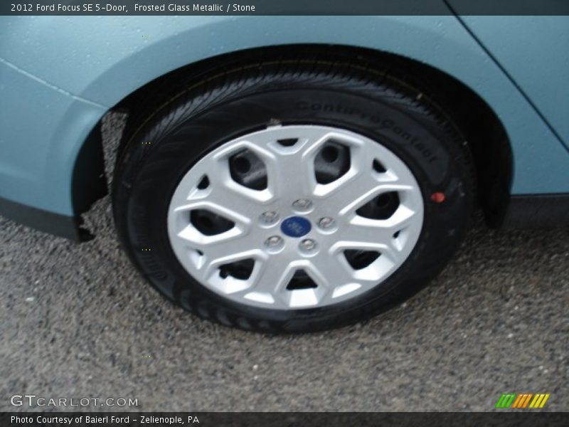 Frosted Glass Metallic / Stone 2012 Ford Focus SE 5-Door