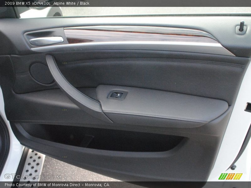 Alpine White / Black 2009 BMW X5 xDrive30i