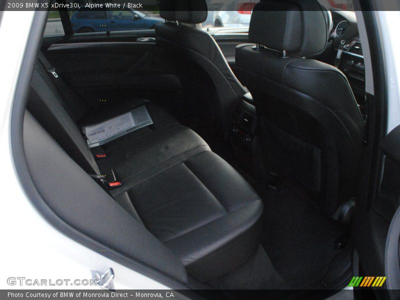 Alpine White / Black 2009 BMW X5 xDrive30i