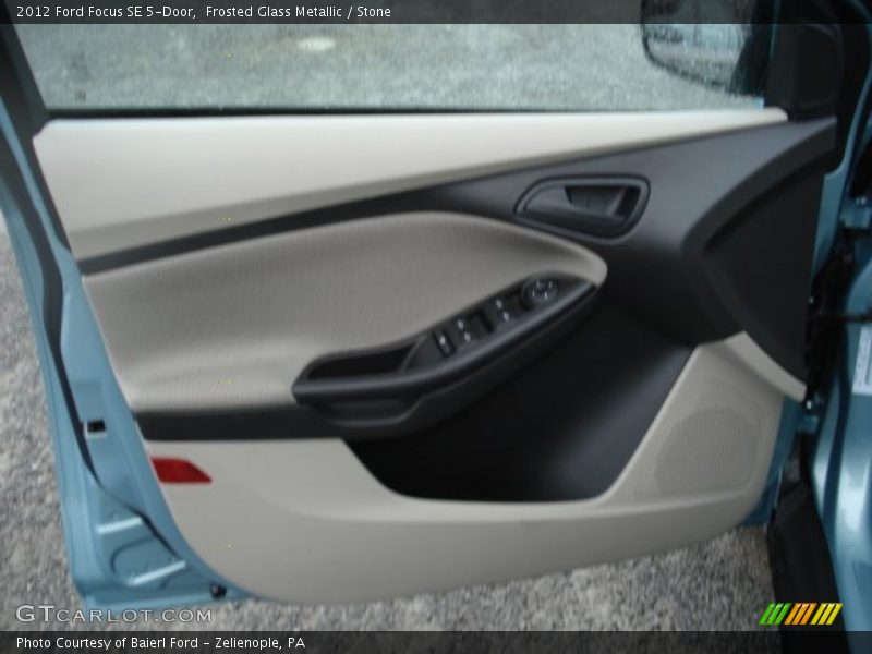 Frosted Glass Metallic / Stone 2012 Ford Focus SE 5-Door