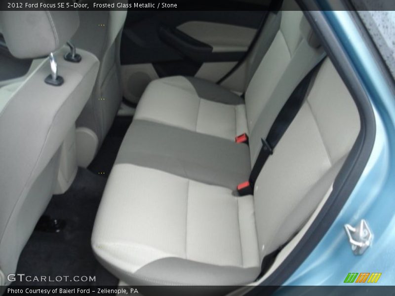 Frosted Glass Metallic / Stone 2012 Ford Focus SE 5-Door