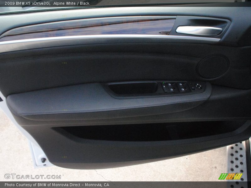 Alpine White / Black 2009 BMW X5 xDrive30i