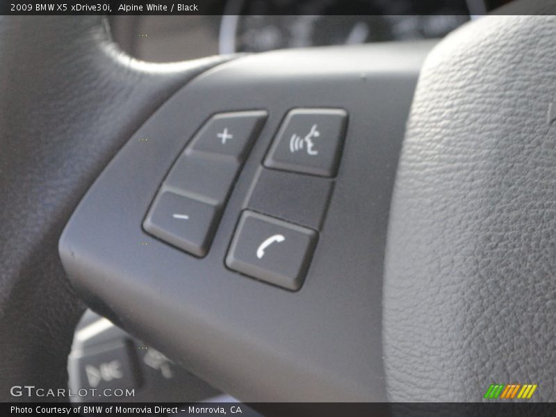 Alpine White / Black 2009 BMW X5 xDrive30i
