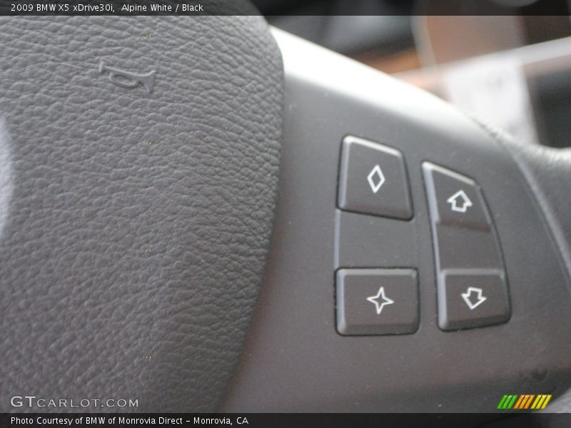 Alpine White / Black 2009 BMW X5 xDrive30i