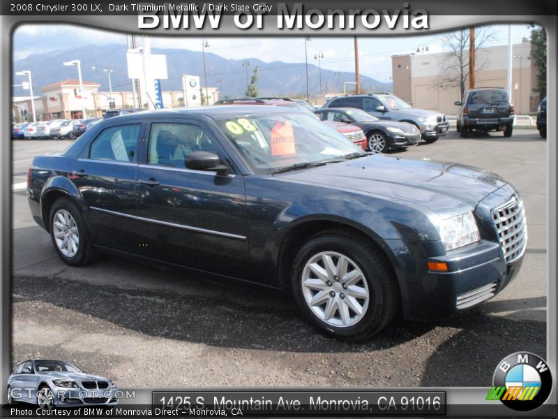 Dark Titanium Metallic / Dark Slate Gray 2008 Chrysler 300 LX
